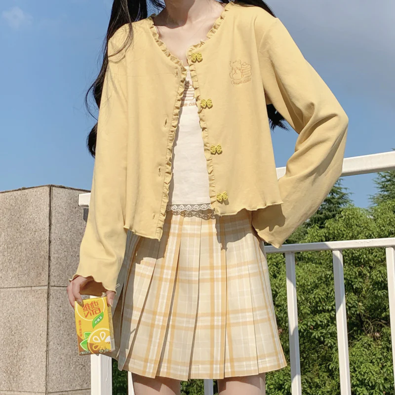 Soft Sling Floral Button Long Sleeve Cardigan Set   HA0392 - Image 4