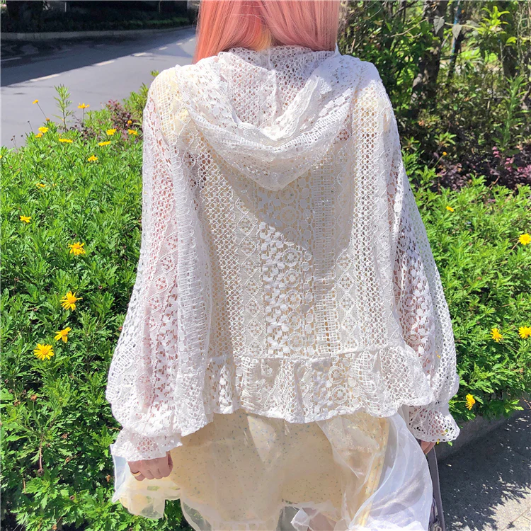 Sweet and cute cardigan sun protection clothing   HA0371 - Image 5